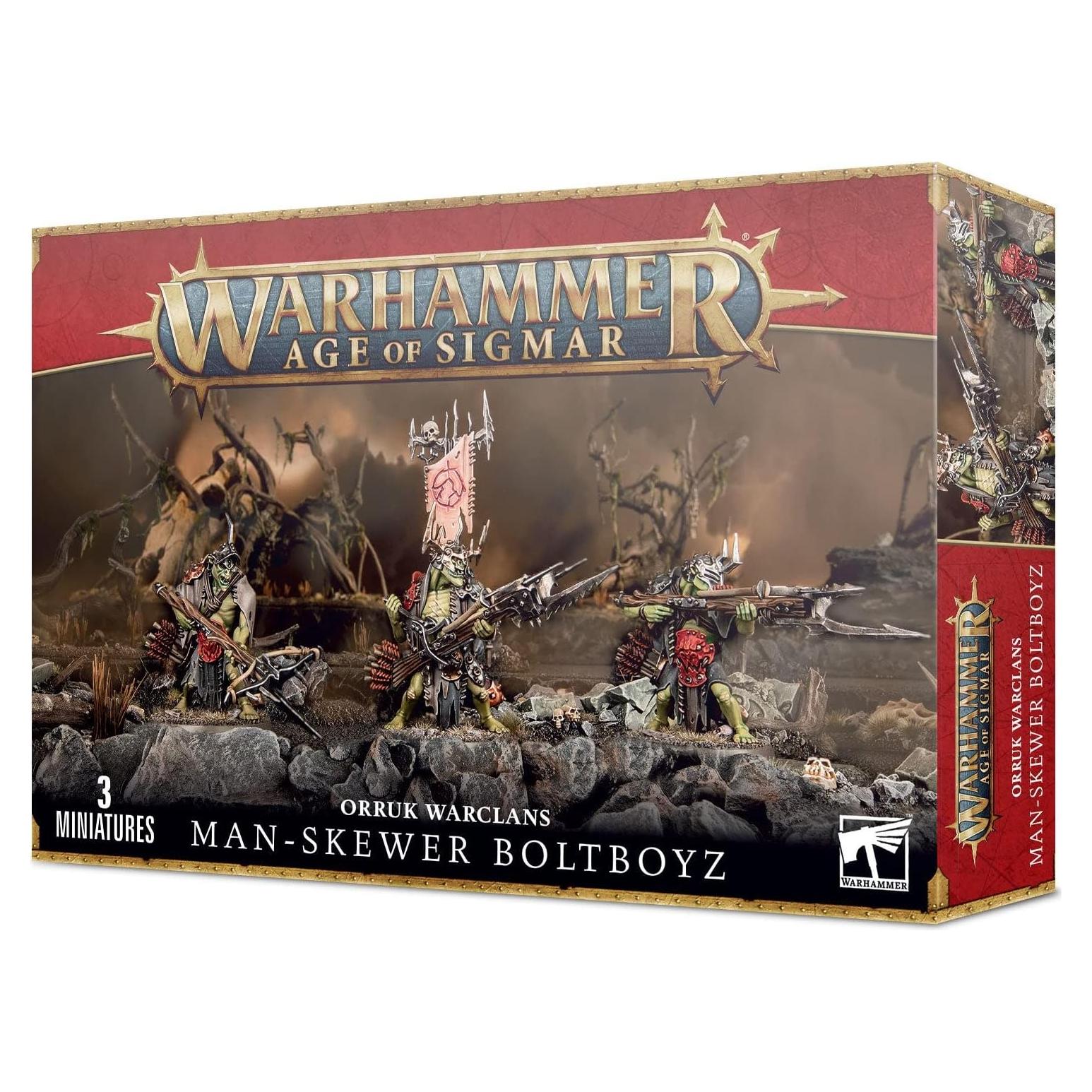 Warhammer AoS Clanes de Guerra Orruk - Miniaturas sin Pintar