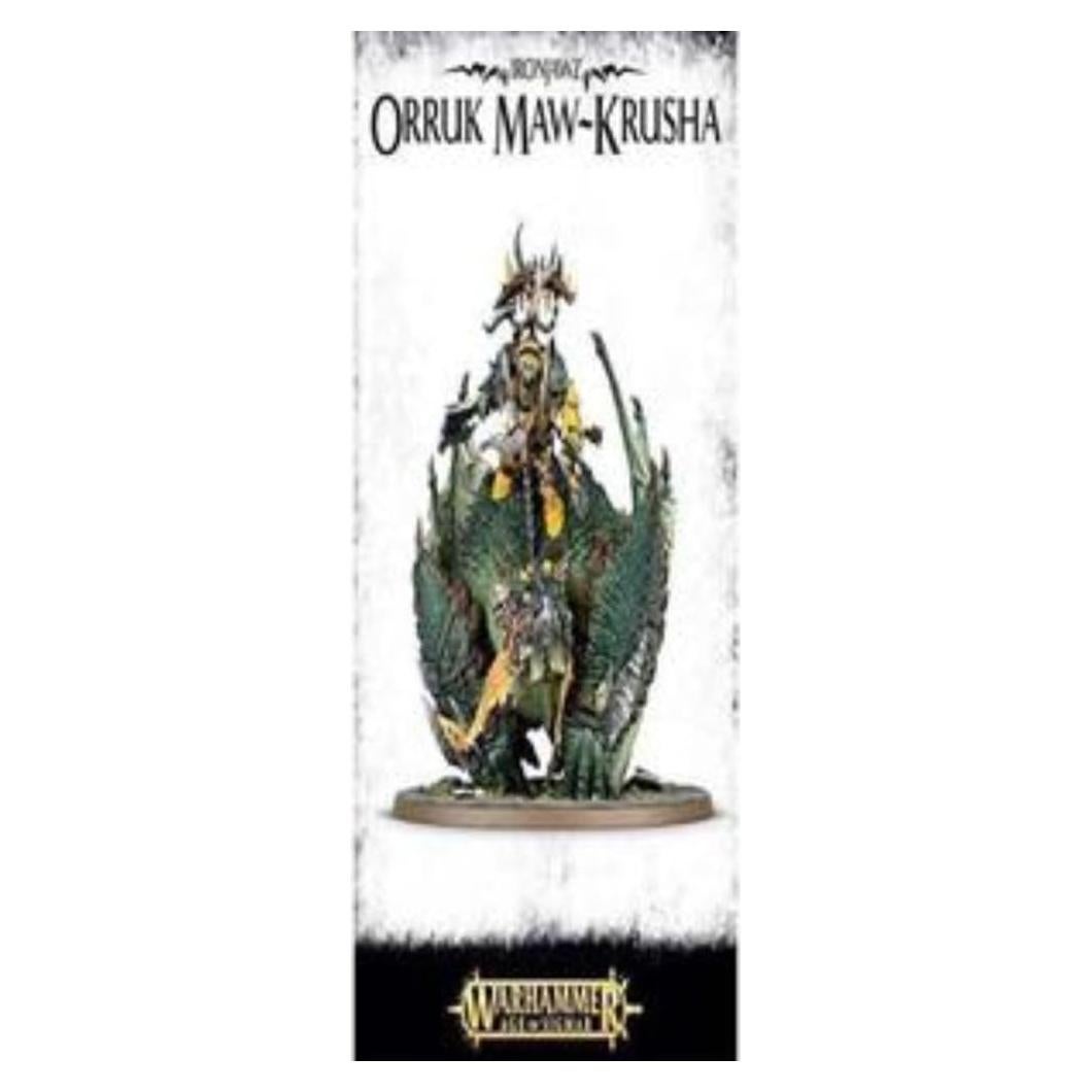 Warhammer AoS Ironjawz Megaboss en Maw-krusha Games Workshop