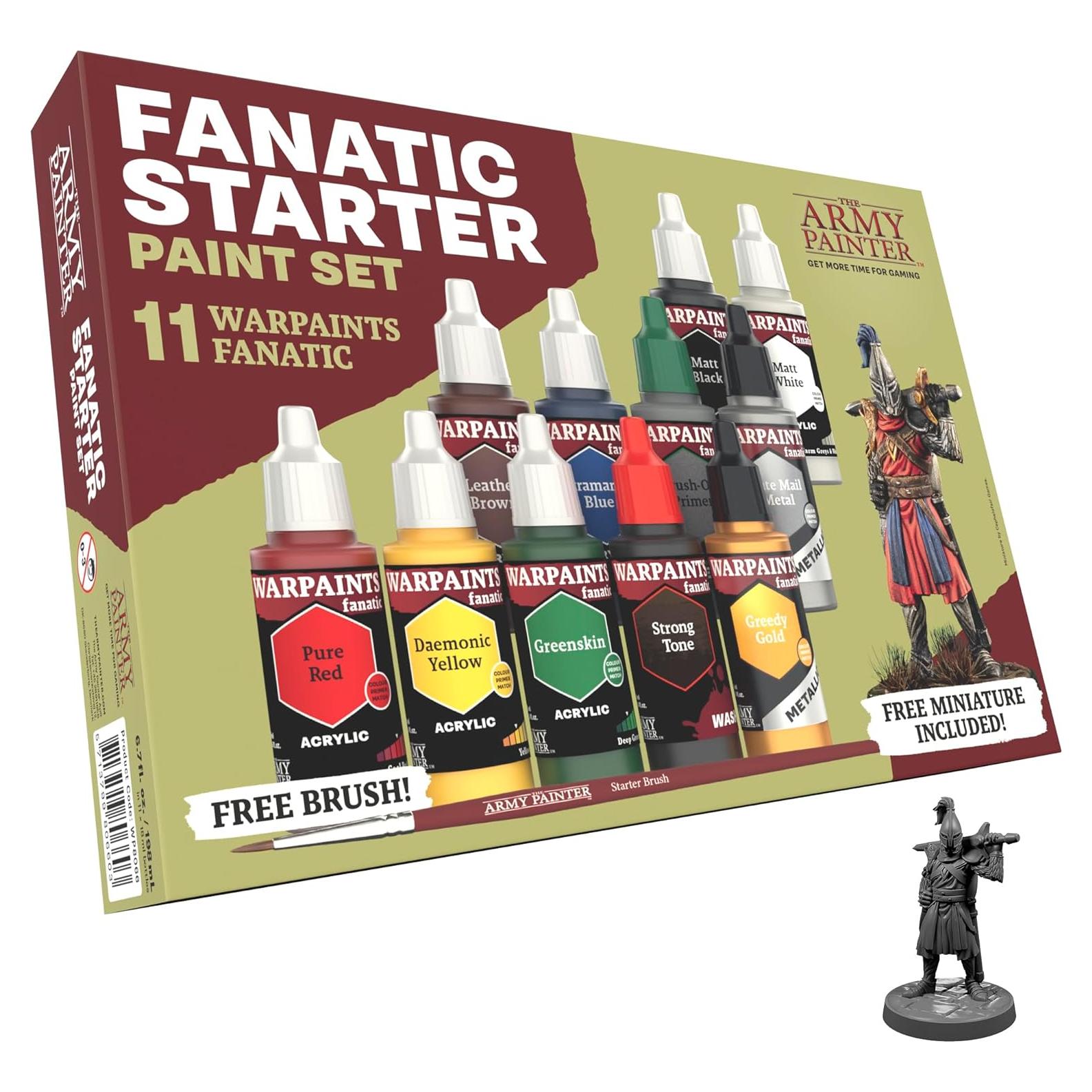 Set de Pintura Acrílica Warpaints Fanatic - 11 Colores