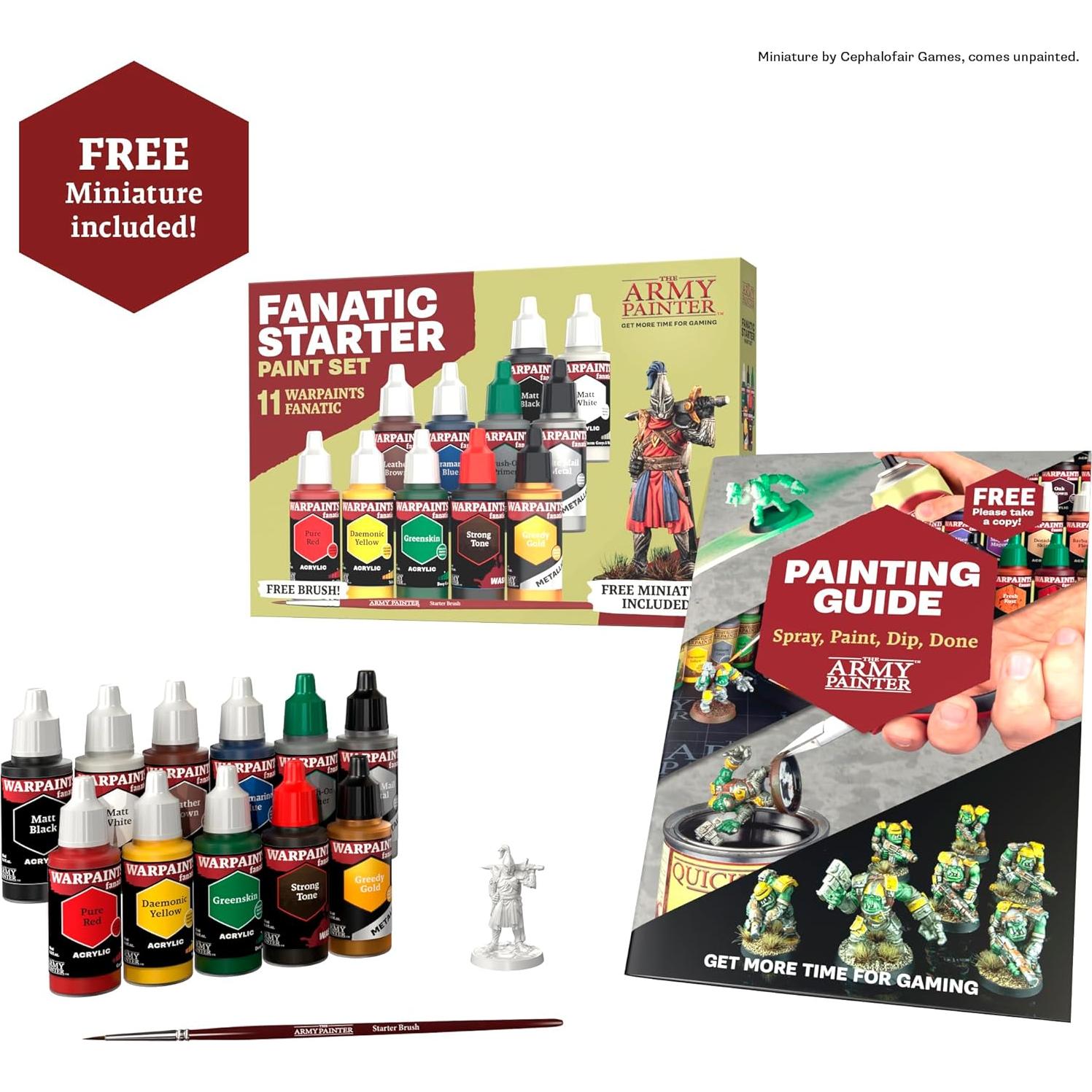 Set de Pintura Acrílica Warpaints Fanatic - 11 Colores