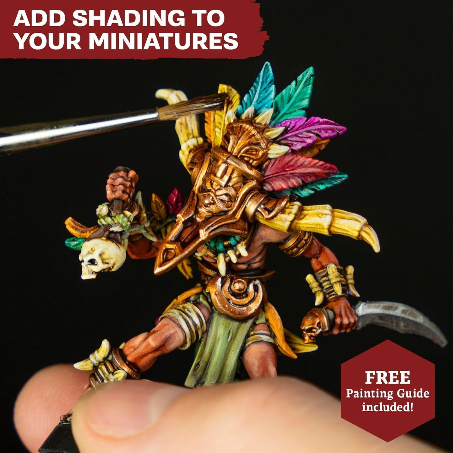 Conjunto de Pinturas Acrílicas Washes Fanatic The Army Painter 10x18ml