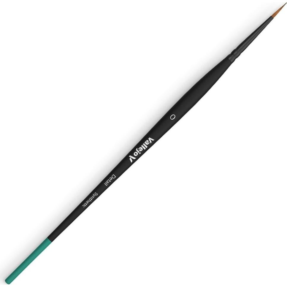 Set de Pinceles Vallejo Serie Detalle 0, 1 y 2 para Miniaturas