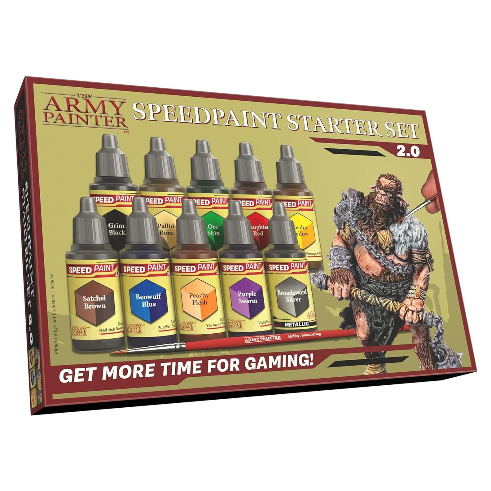 Kit de Pintura Acrílica Speedpaint 2.0 The Army Painter - 10 Colores