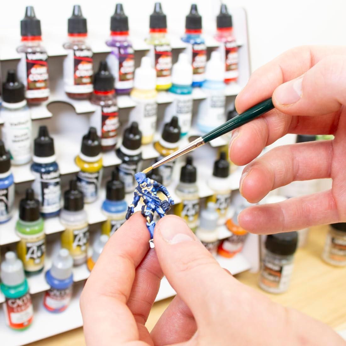 Organizador de Pinturas Hartem - Soporte Acrílico Pared 43 Botellas