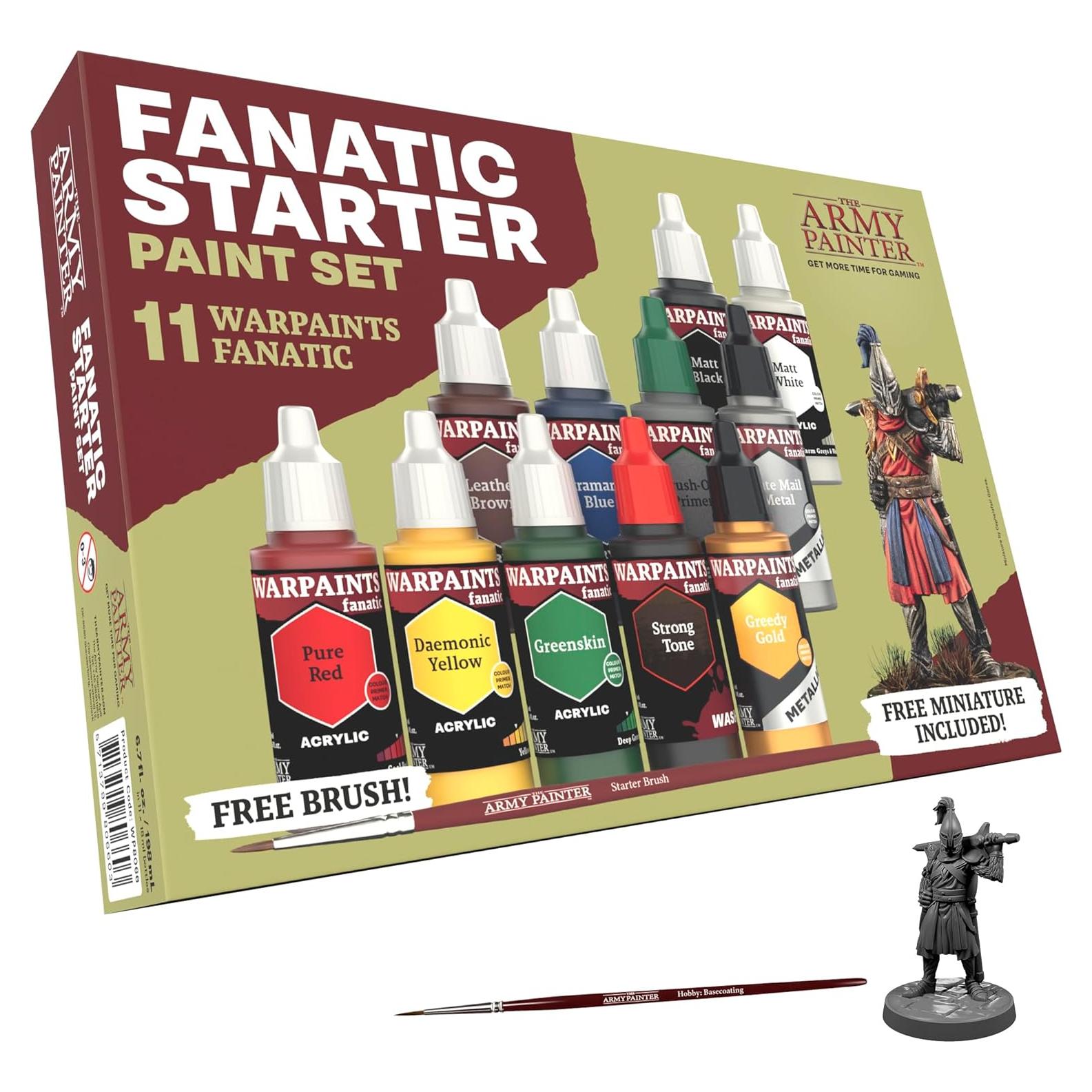 Conjunto de Pintura Acrílica The Army Painter Warpaints 11 Pzs