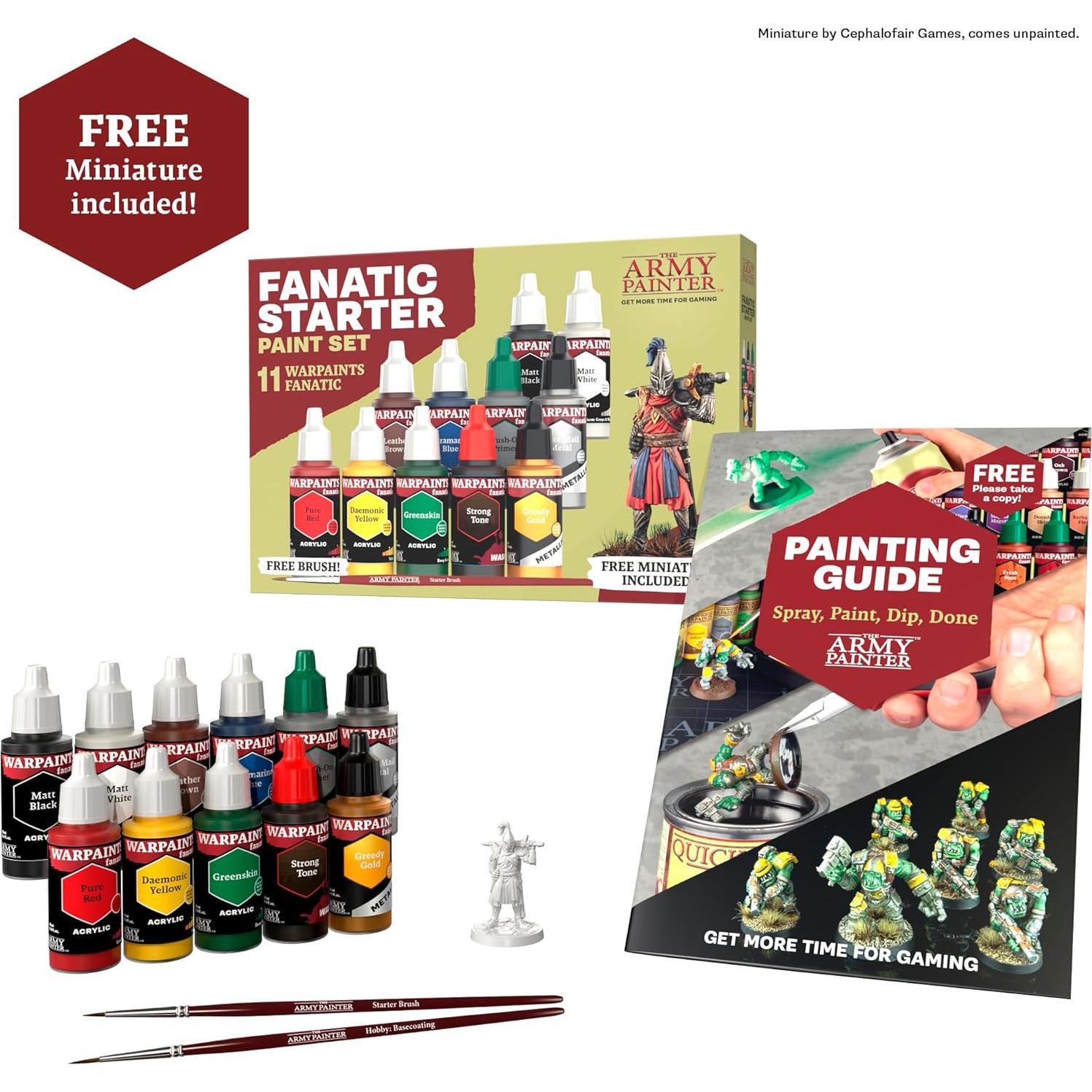 Conjunto de Pintura Acrílica The Army Painter Warpaints 11 Pzs