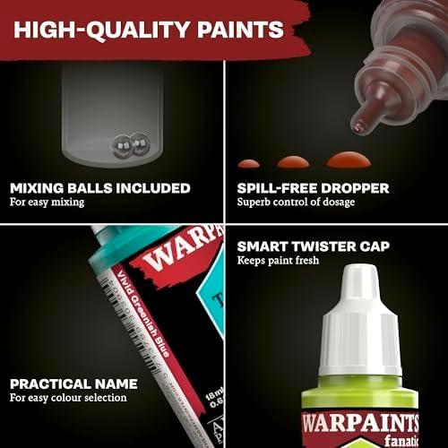 Set de Pintura Metálica The Army Painter Warpaints 10x18ml