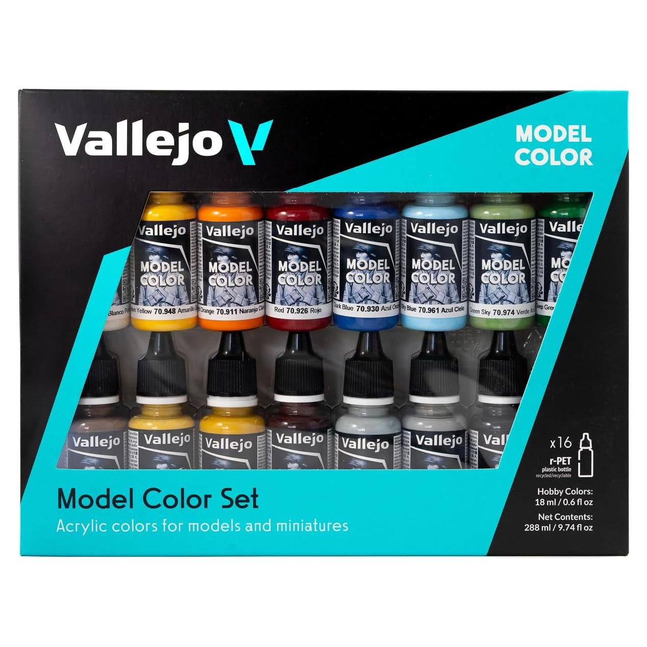 Set de Pintura Acrílica Vallejo Naval Era del Vapor 16x18ml