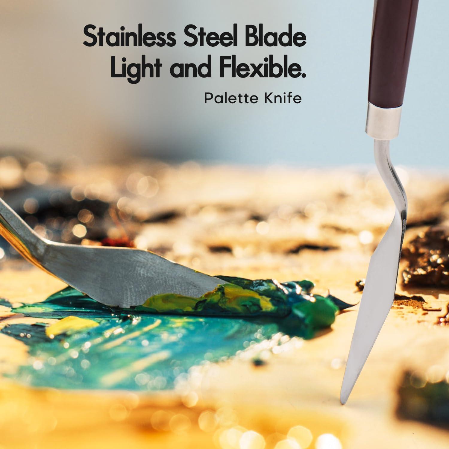 Juego de 25 Pinceles de Acrílico Fuumuui - Profesional