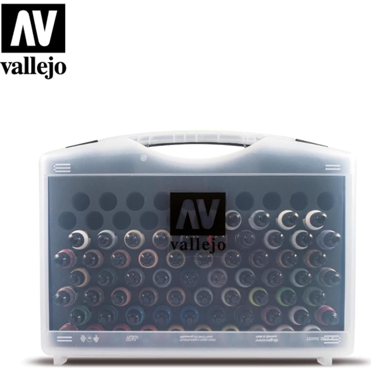 Estuche de Pinturas Acrílicas Vallejo Game Air 64 x 17 ml