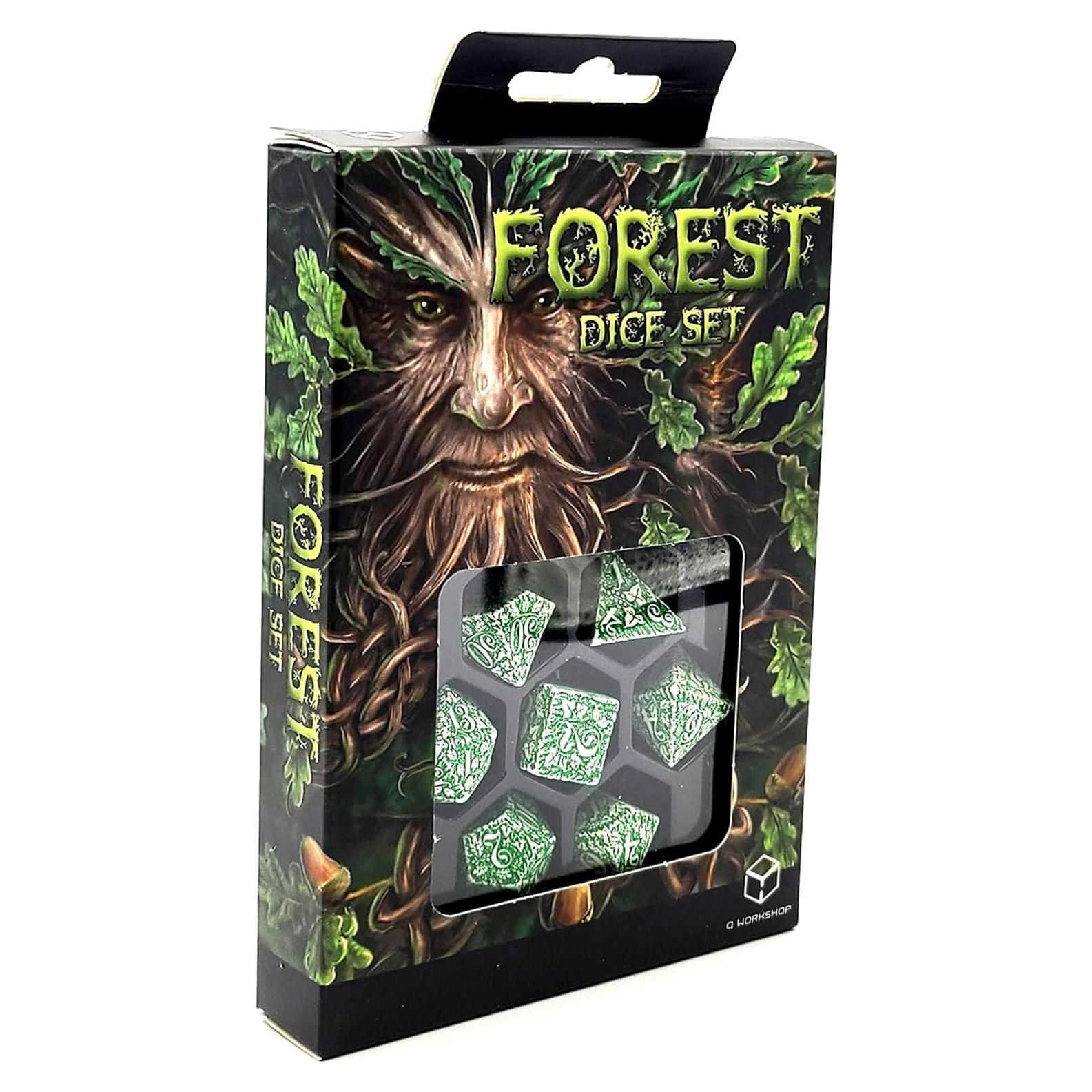 Conjunto de Dados del Bosque Q-Workshop Tundra 7 Piezas