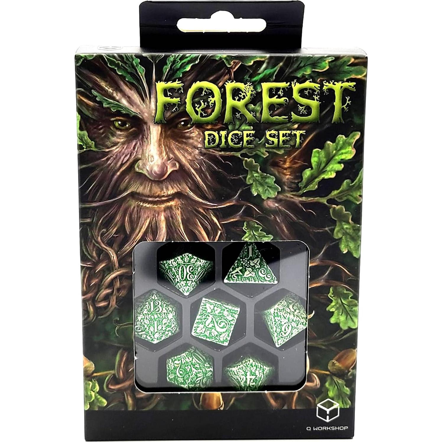 Conjunto de Dados del Bosque Q-Workshop Tundra 7 Piezas