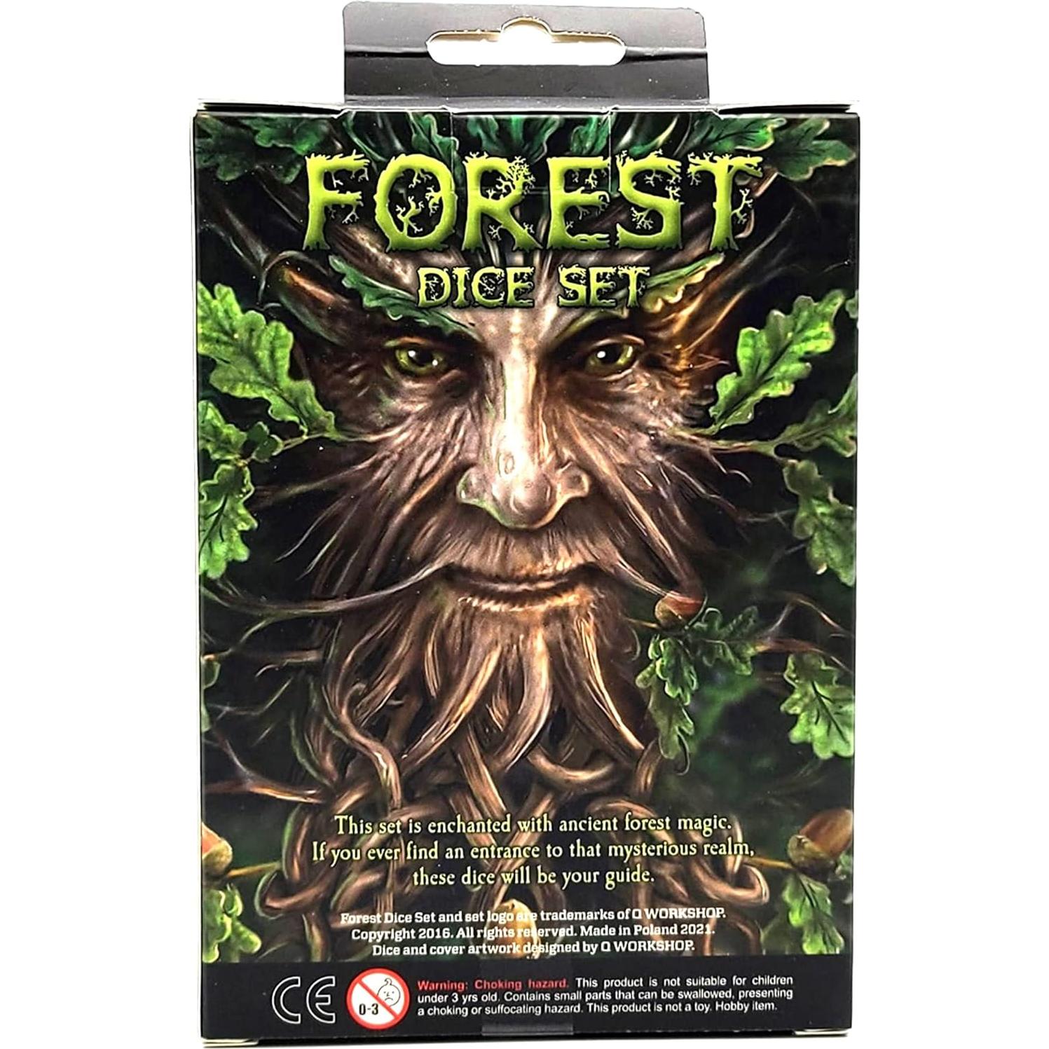 Conjunto de Dados del Bosque Q-Workshop Tundra 7 Piezas