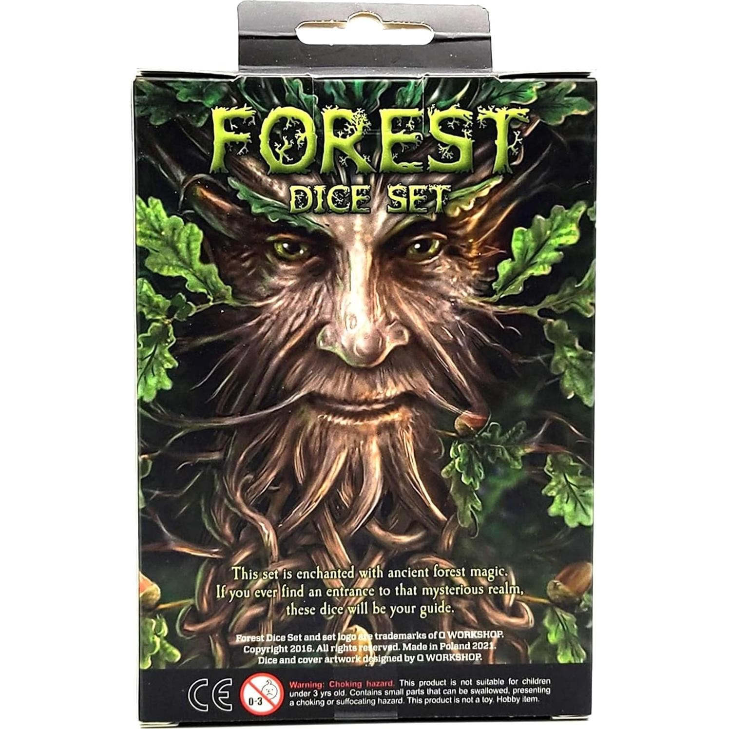 Conjunto de Dados del Bosque Q-Workshop Tundra 7 Piezas