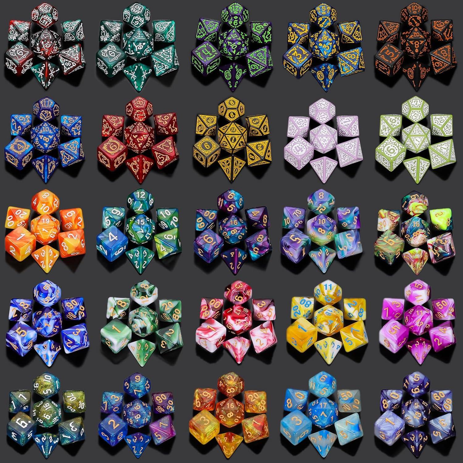 QMAY Dados Poliedricos Misteriosos - 1 Bolsa Aleatoria D&D