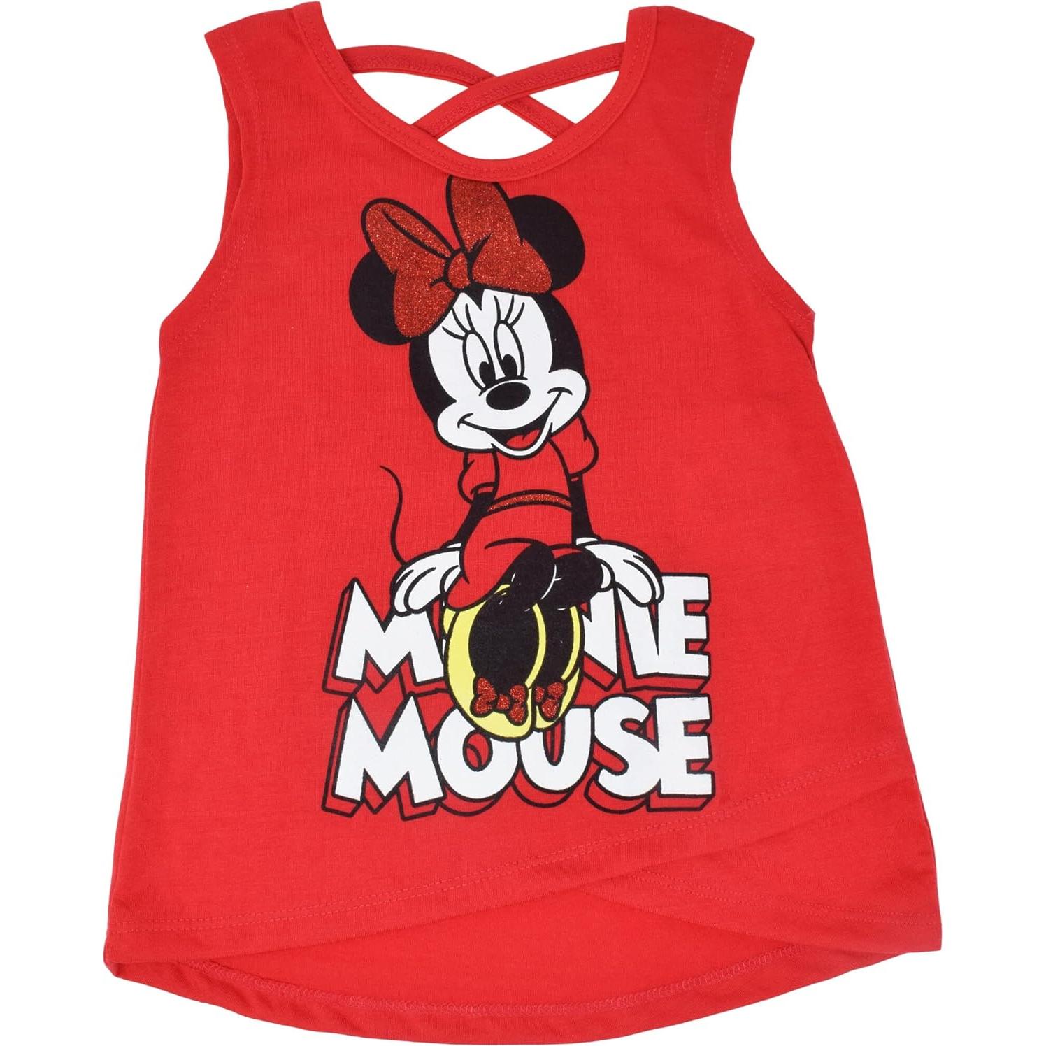 Conjunto camiseta sin mangas y pantalones cortos Disney 12 meses
