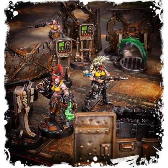 Miniatura Banda Escher Necromunda Games Workshop 10 Piezas
