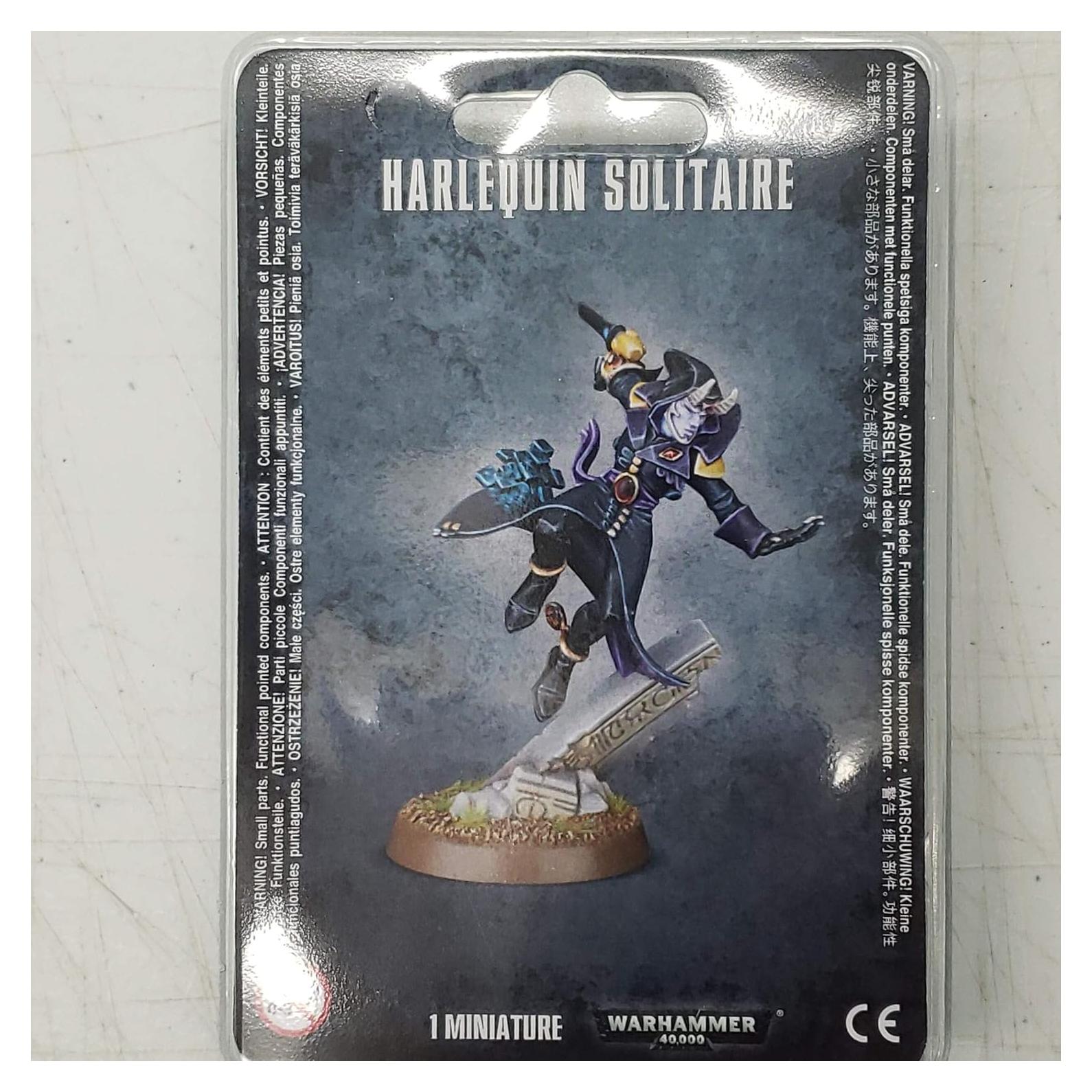 Miniatura Solitario Harlequin Games Workshop 40k 10g