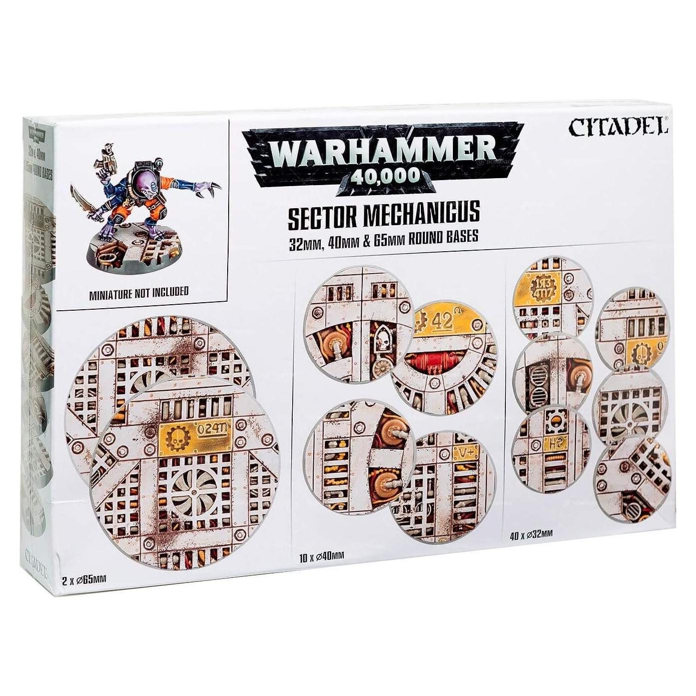 Bases Industriales Sector Mecánico Games Workshop 52 Piezas