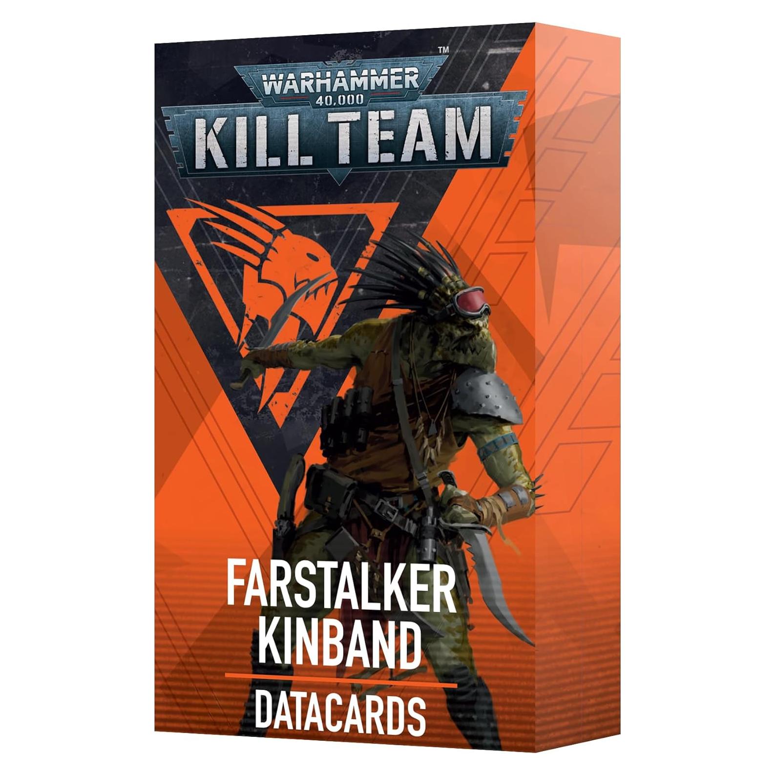 Tarjetas de Datos Warhammer 40K Kill Team Kinband Farstalker