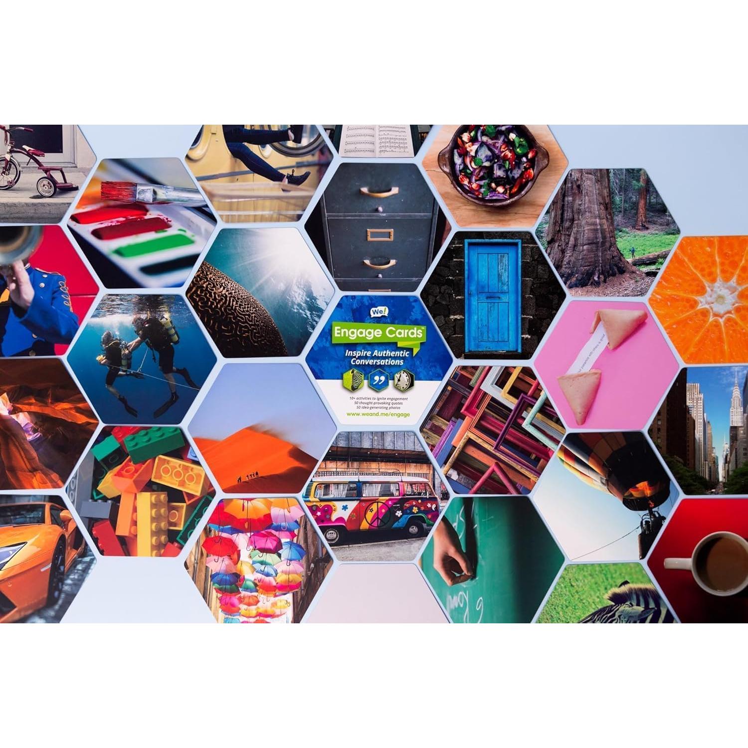 Tarjetas We! Engage - Iniciadores de Conversación para Equipos (56 Tarjetas)