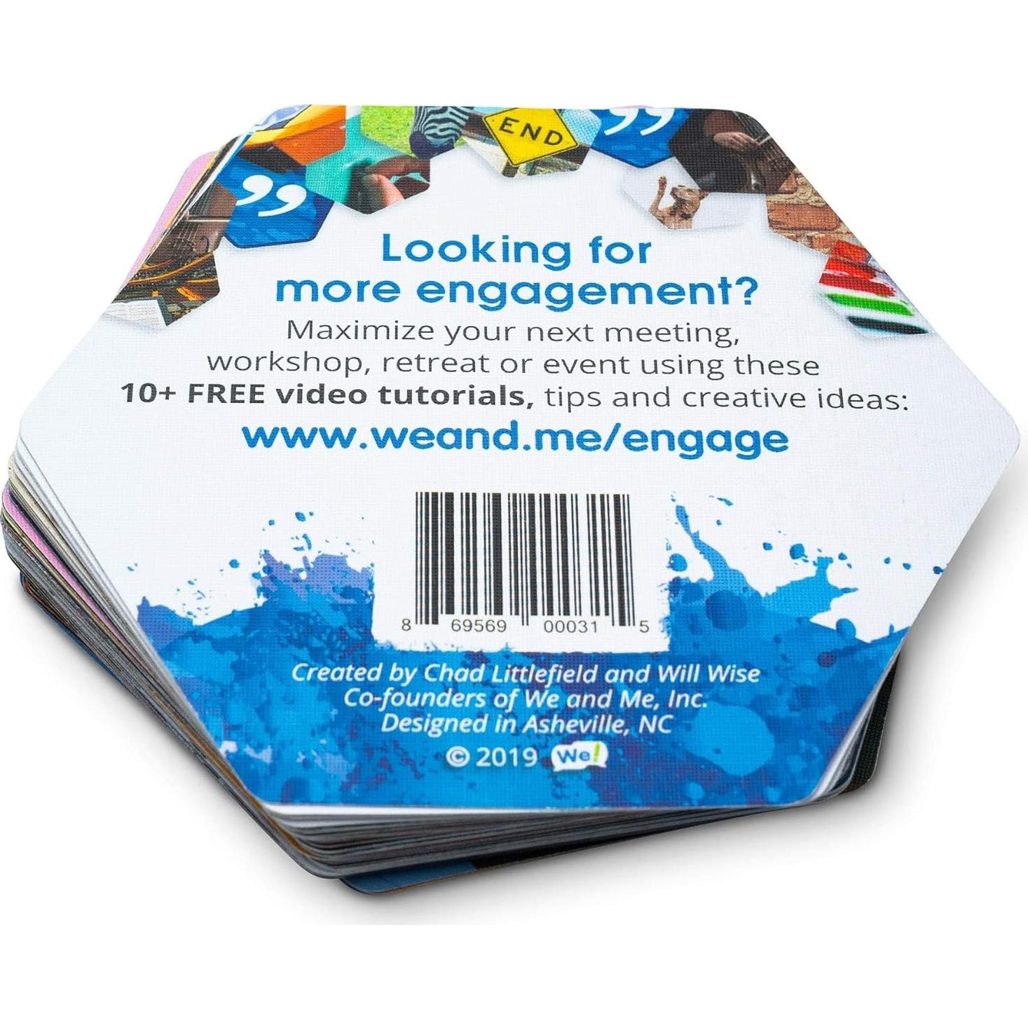 Tarjetas We! Engage - Iniciadores de Conversación para Equipos (56 Tarjetas)