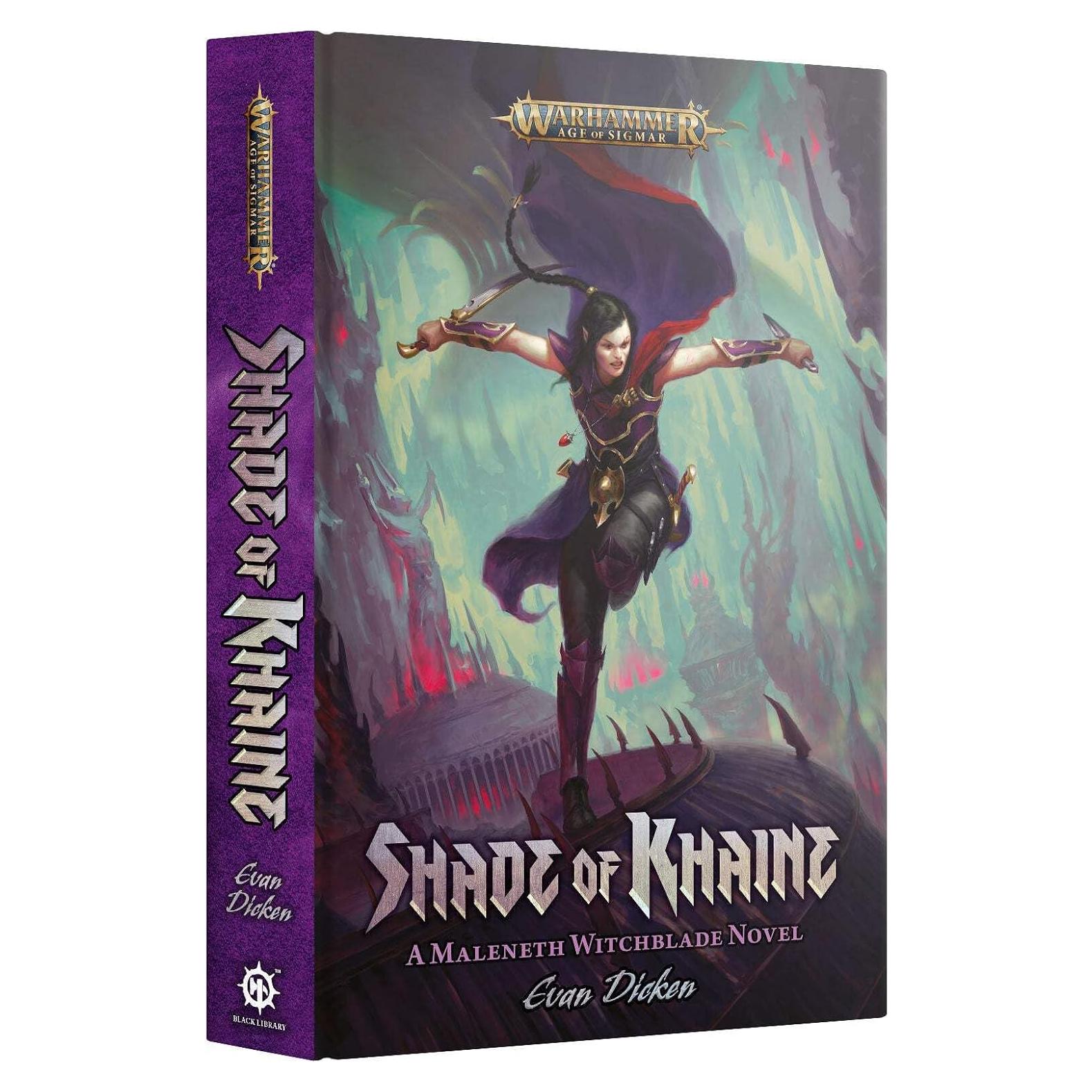 Sombra de Khaine: Maleneth Espada de Bruja - Novela Tapa Dura
