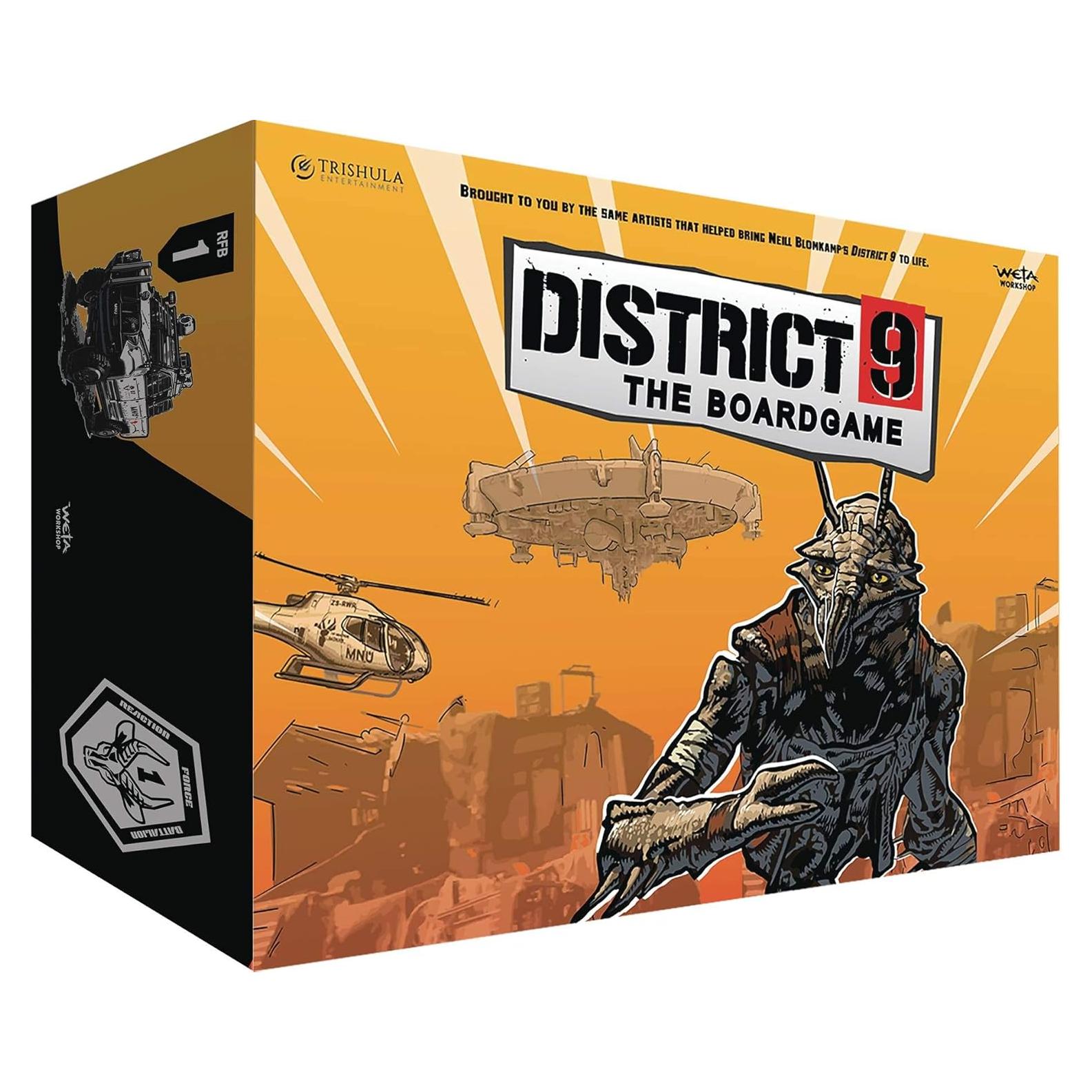 Juego de Mesa District 9 Weta Workshop para 2-4 Jugadores