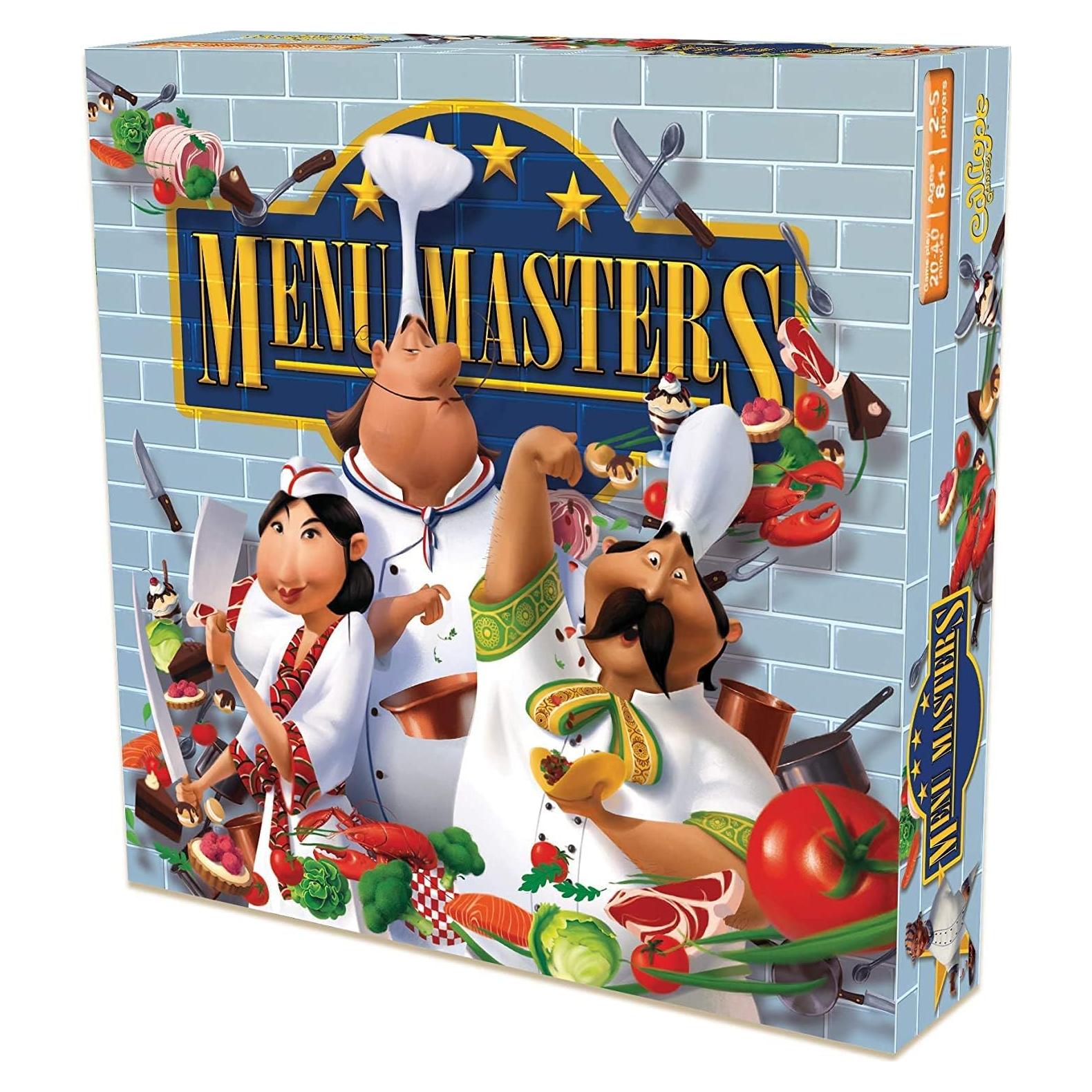 Juego de Mesa Menu Masters Fantasy Games para 2-5 Jugadores 8+