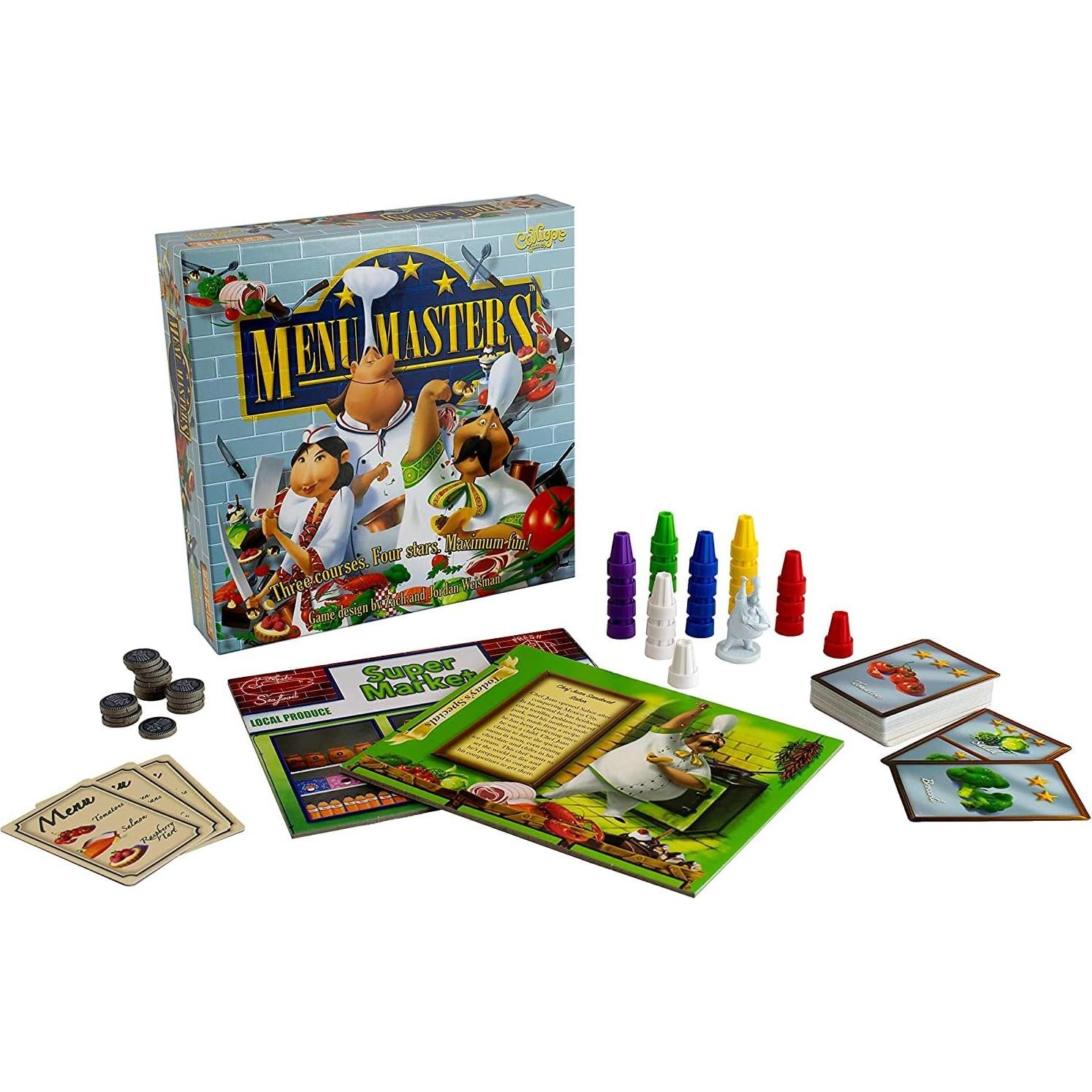 Juego de Mesa Menu Masters Fantasy Games para 2-5 Jugadores 8+