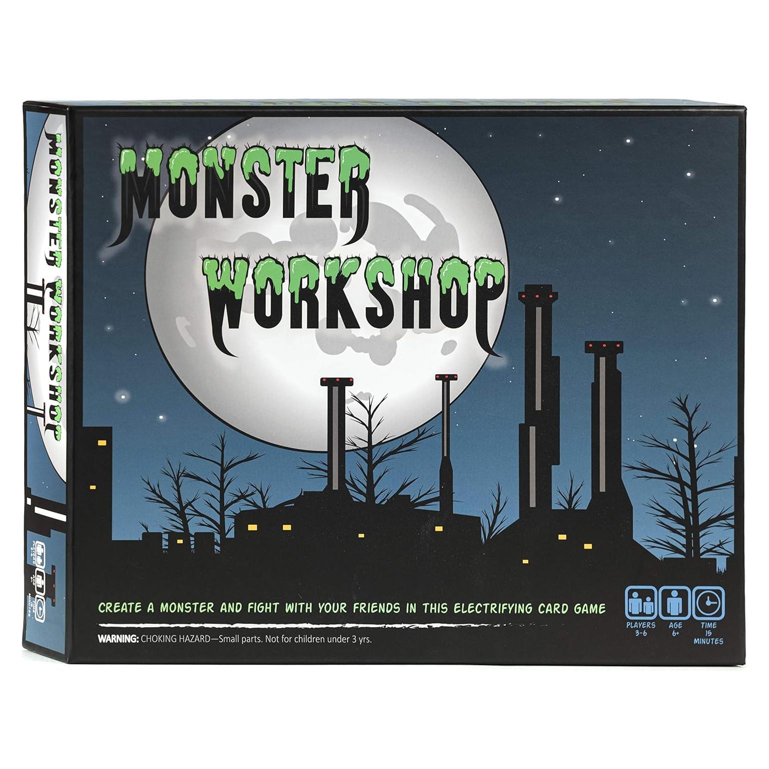 Juego de Taller de Monstruos Witty Emporium - Estrategia 3-6 Jugadores