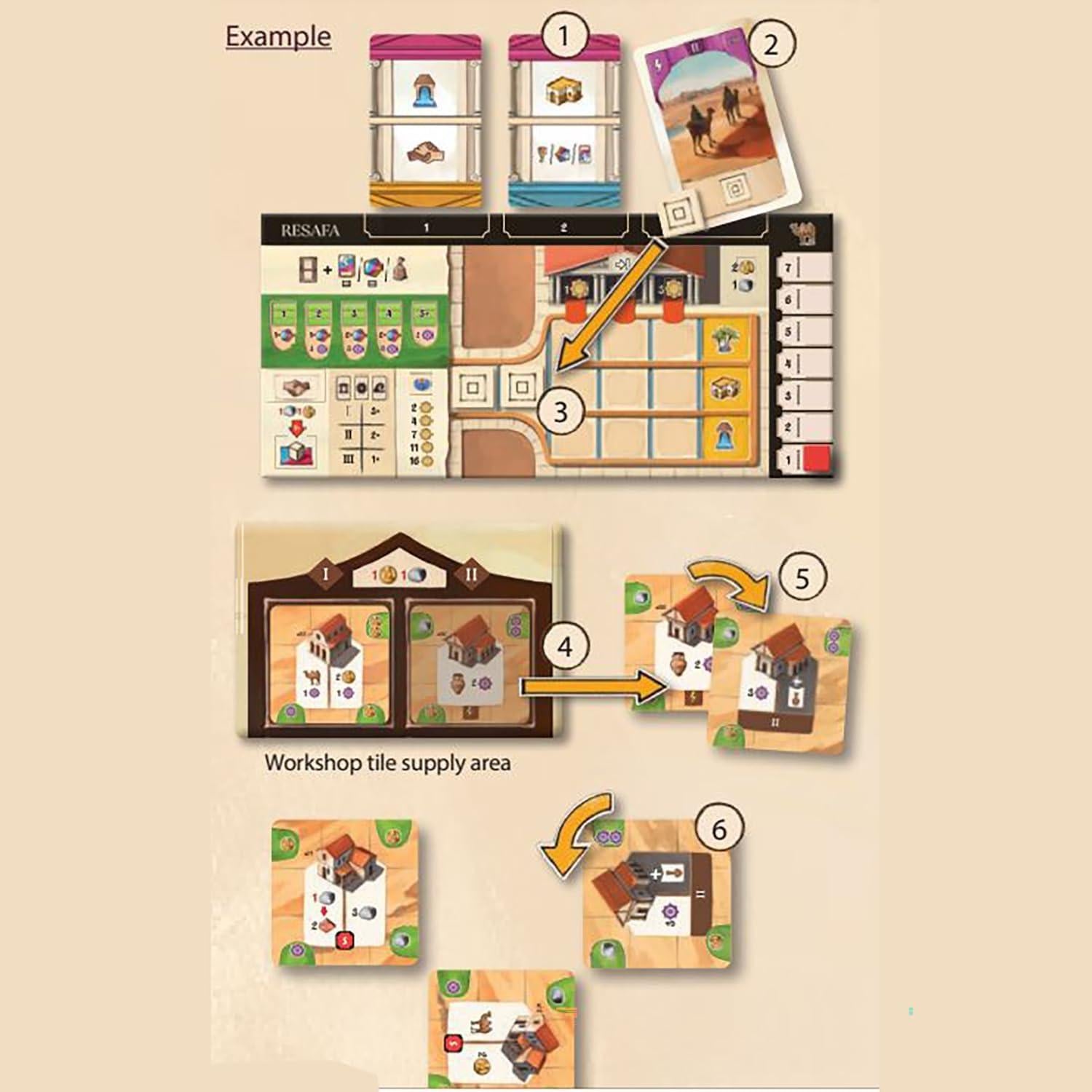 Juego de Mesa Resafa Rio Grande - Construcción de Ciudades