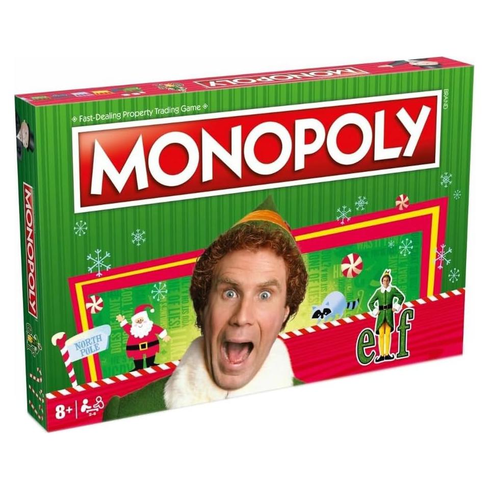 Juego de Mesa Monopoly Elf Winning Moves, 2-6 Jugadores
