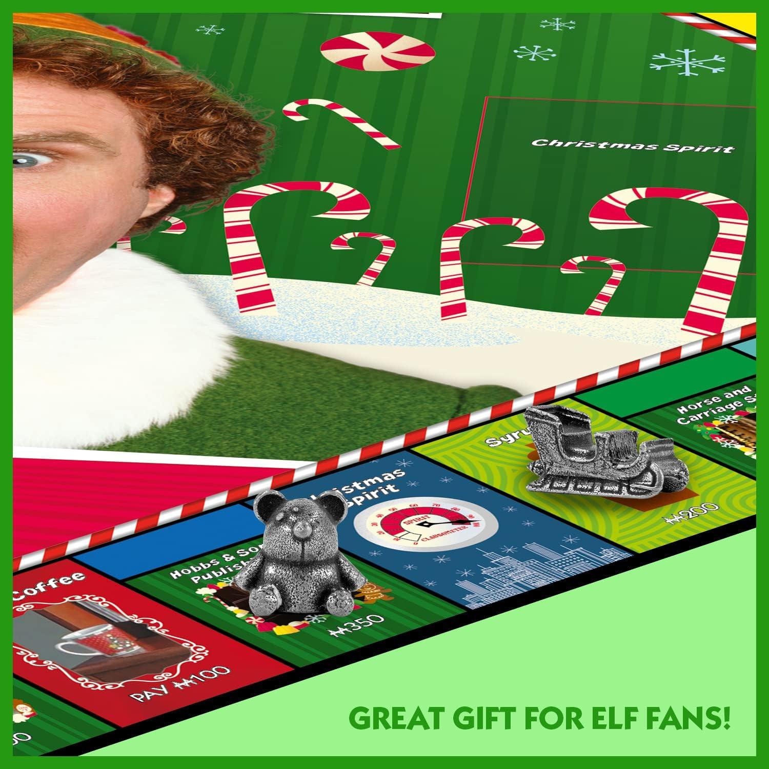 Juego de Mesa Monopoly Elf Winning Moves, 2-6 Jugadores