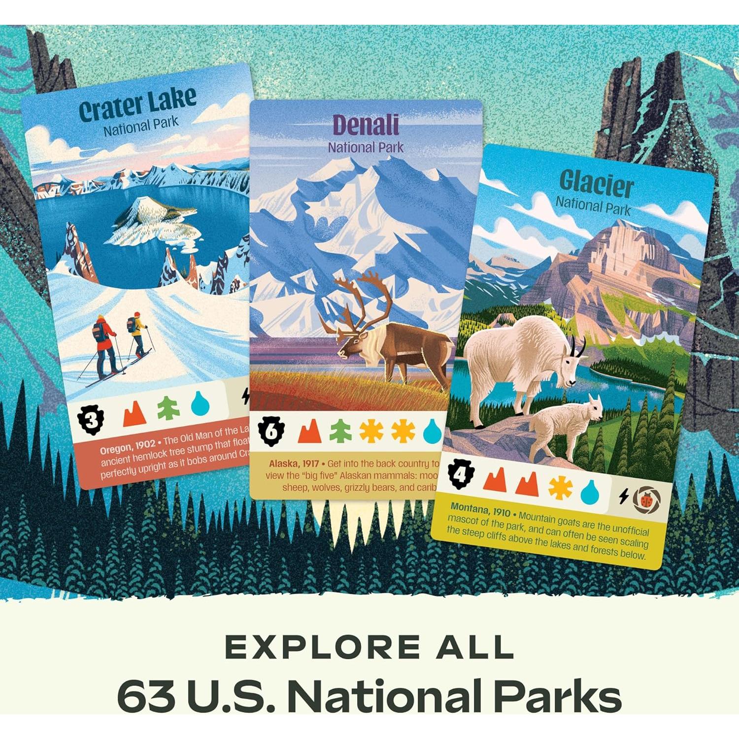 Juego de Mesa Keymaster Parques Nacionales 2da Edición