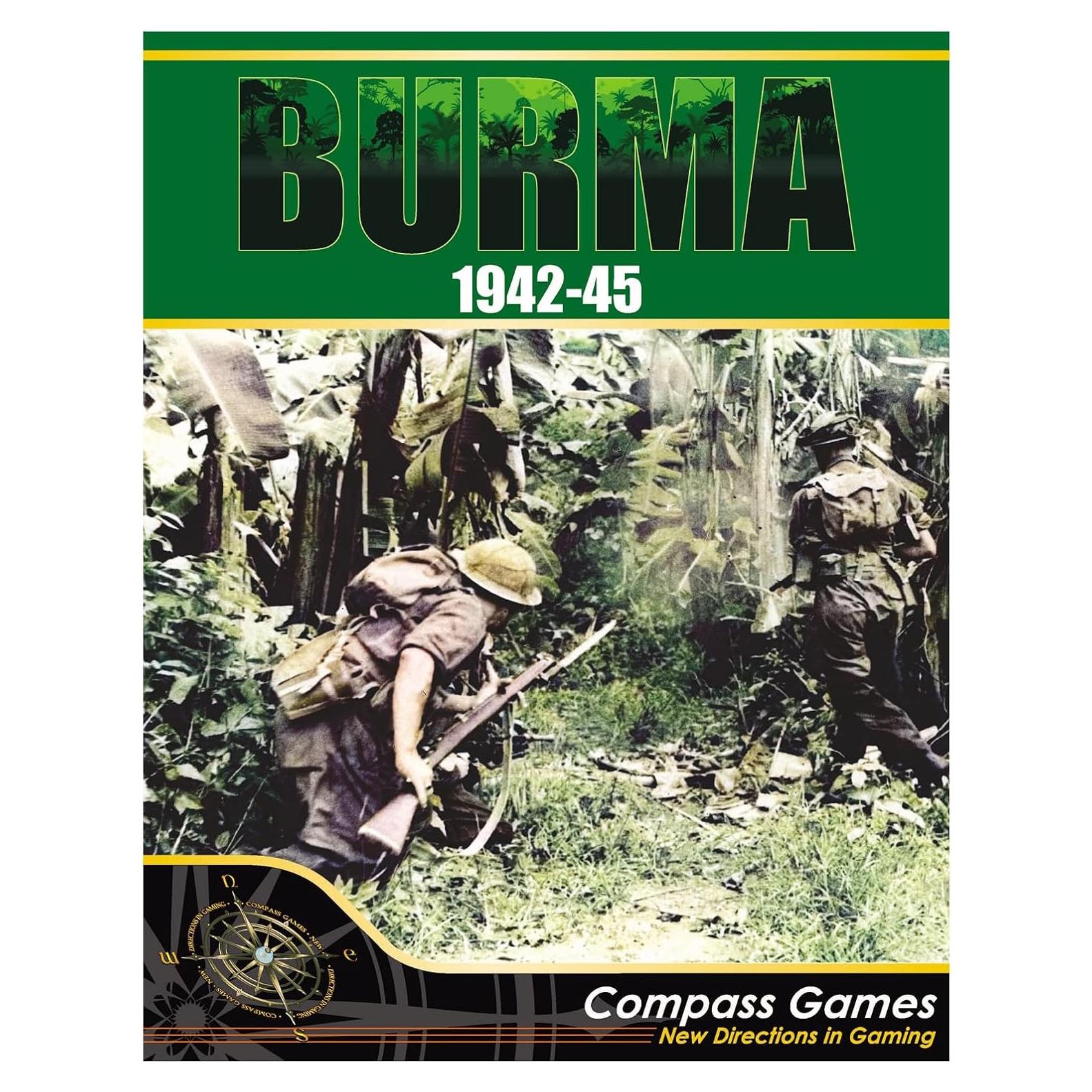 Juego de Mesa Compass Games Birmania 1942-45 para Adultos
