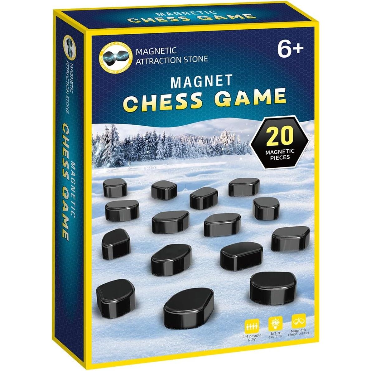 Juego de Ajedrez Magnético Hcusus con Cuerda para 2 Jugadores