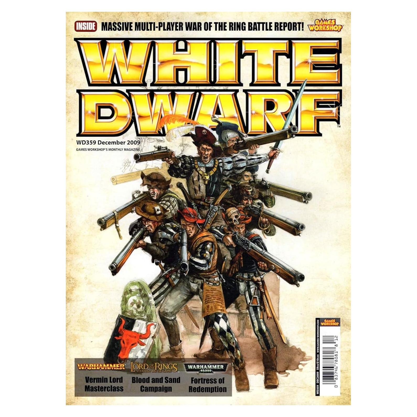 Enano Blanco #359A VF - Cómic Games Workshop 30.5x22.9cm