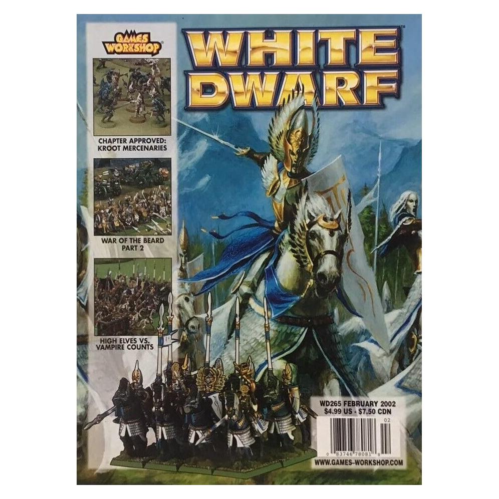 Comic Enano Blanco #265A Games Workshop 30.48x22.86cm
