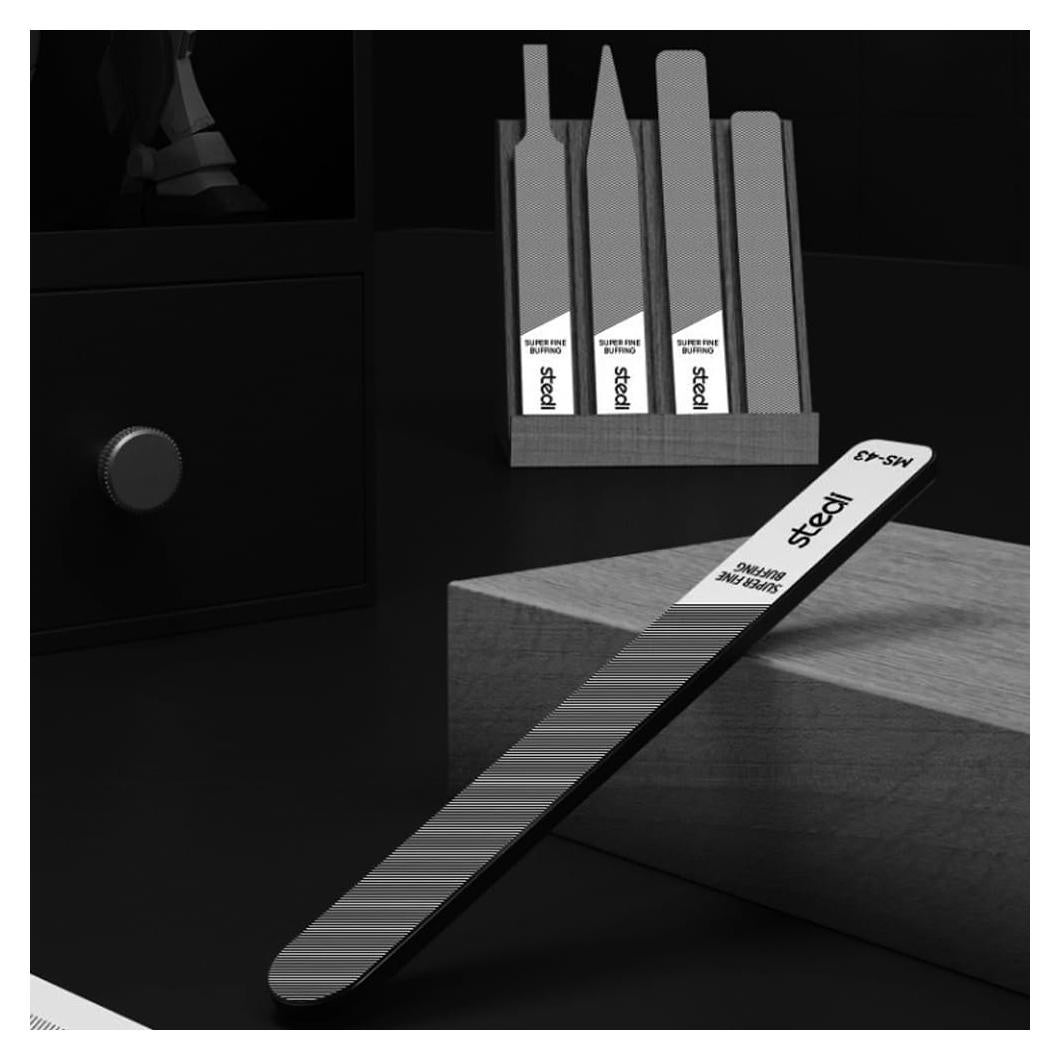 Archivos de Pulido Stedi Hobby 4 PCS #10000 Grit Vidrio