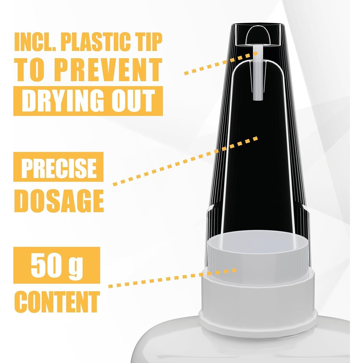 Pegamento Super Líquido KRAFTPROTZ 50g para Impresoras 3D