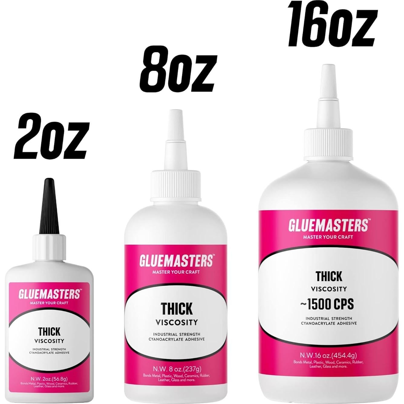 Pegamento Super Glue Profesional Glue Masters 56g Alta Viscosidad