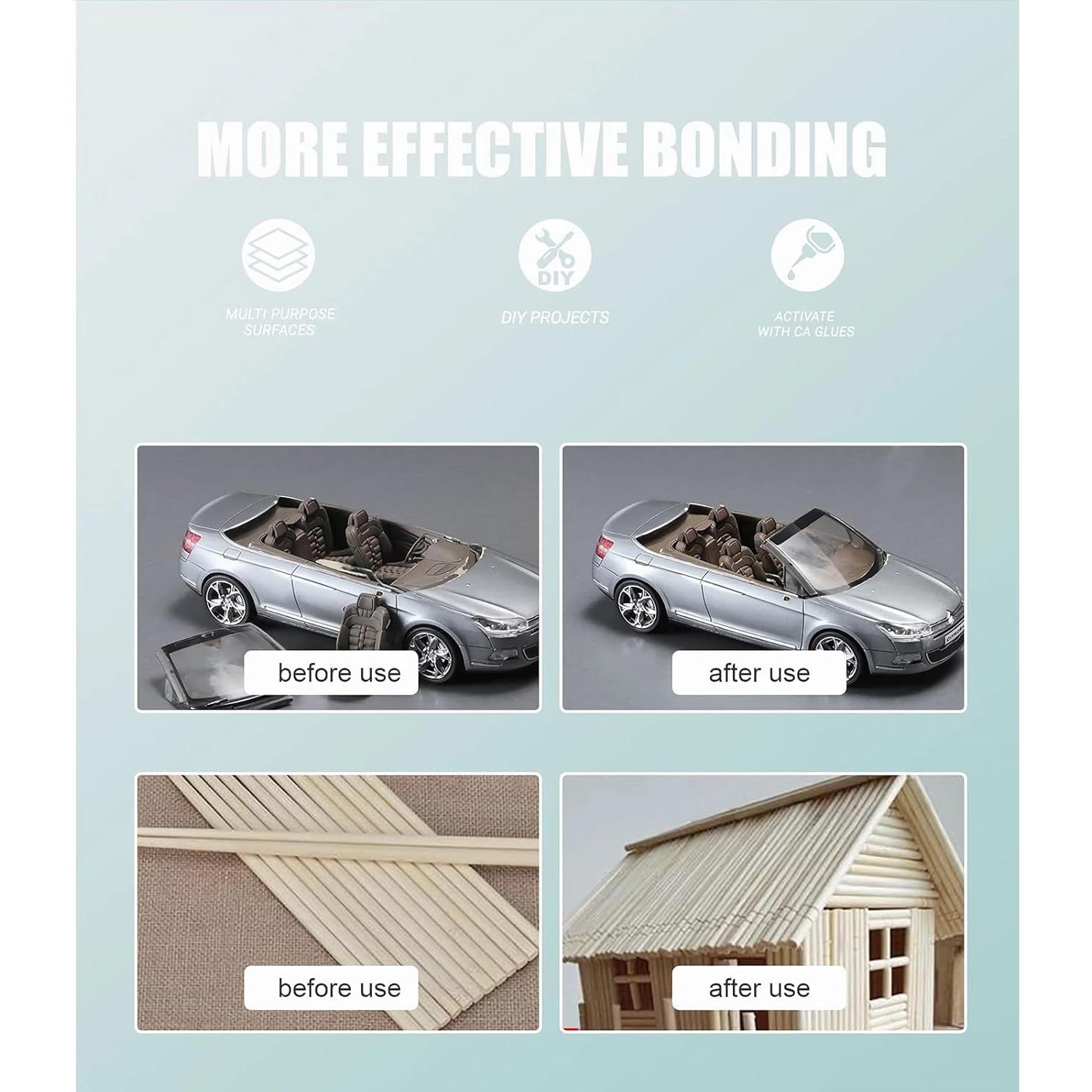 Super Glue Btbtuu para Manualidades 40g - Adhesivo Rápido y Fuerte