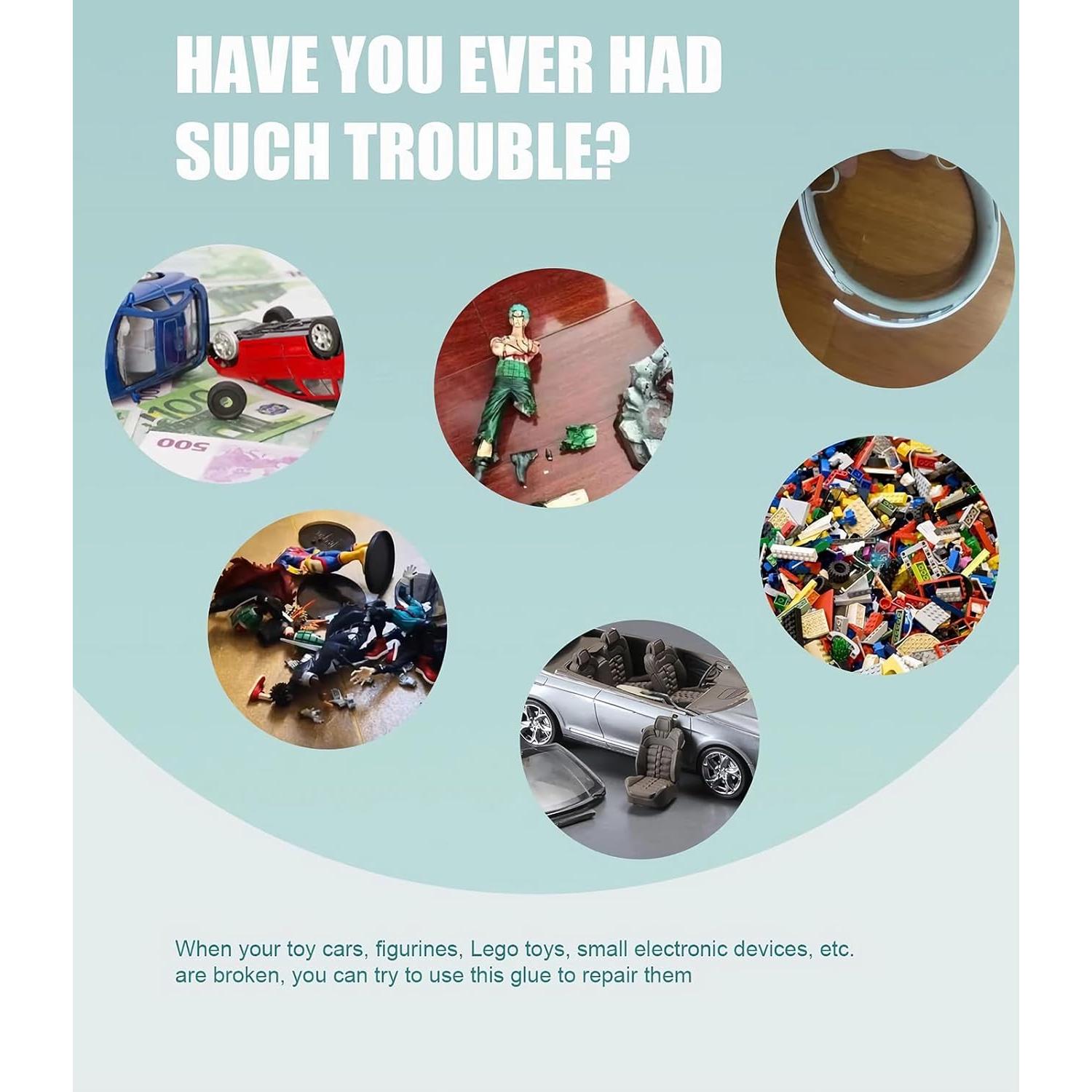 Super Glue Btbtuu para Manualidades 40g - Adhesivo Rápido y Fuerte