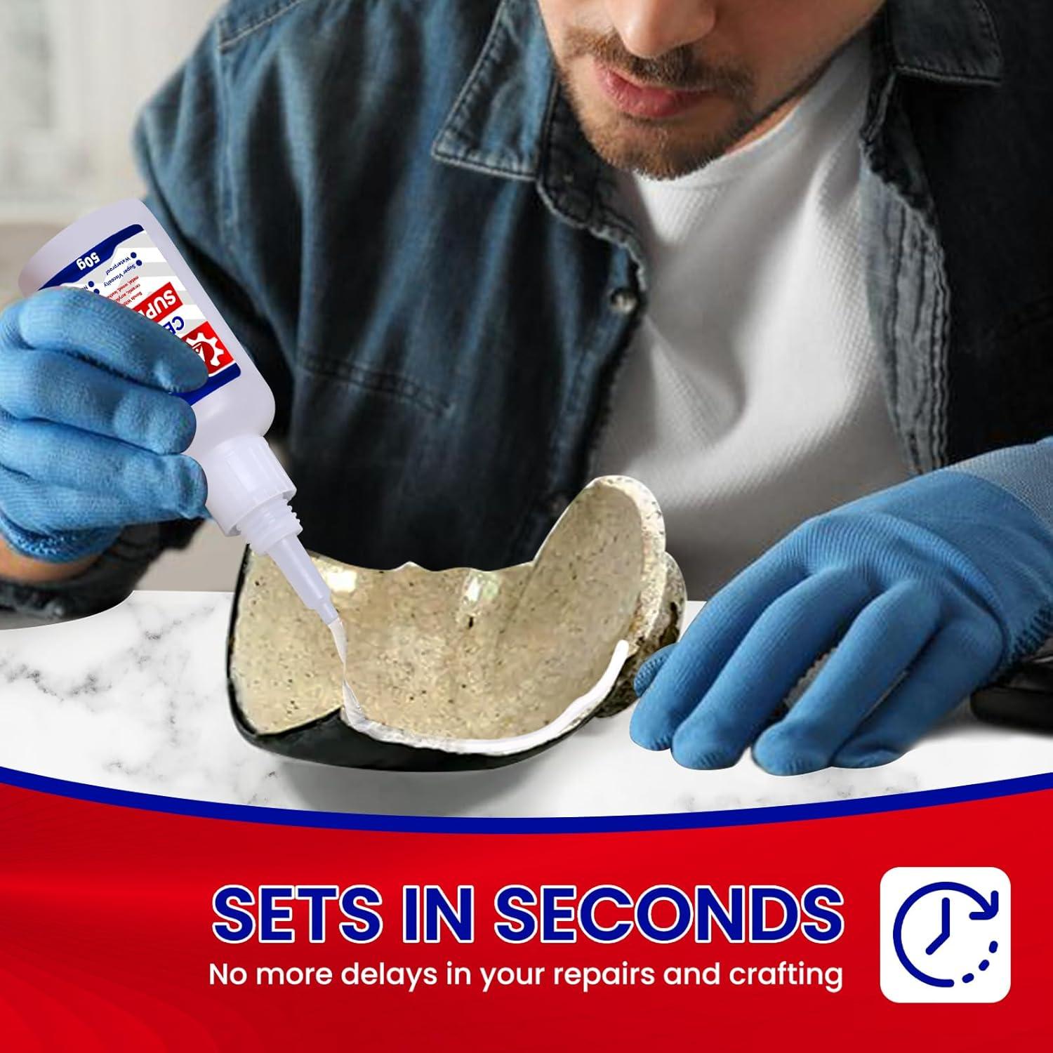 Pegamento Plástico ATLASBOND 68g Secado Rápido Alta Resistencia