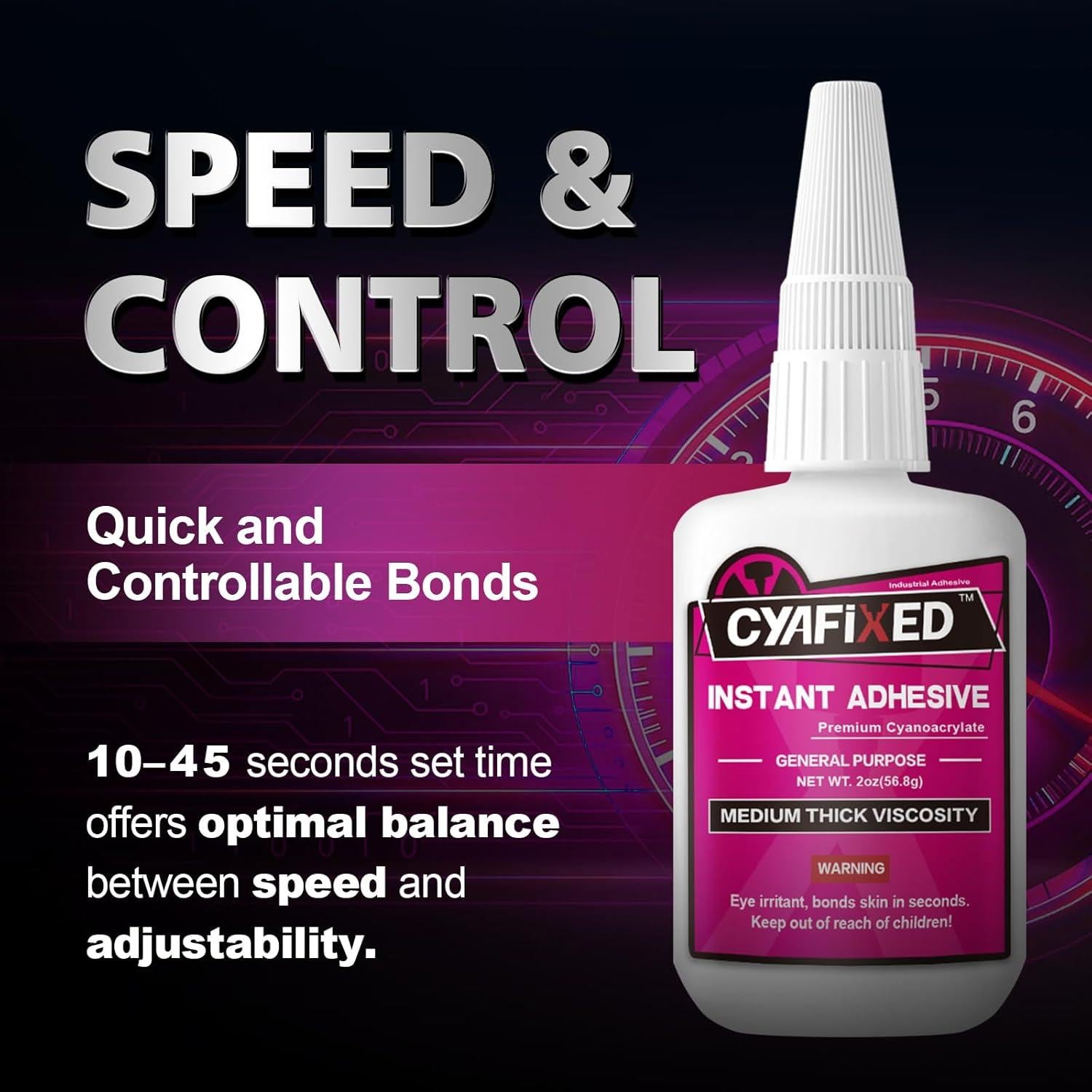 Adhesivo Super Glue CYAFIXED 59 ml Viscosidad Media Gruesa