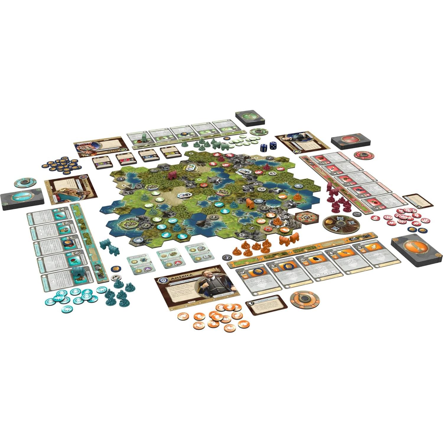 Juego de Mesa Civilization - Estrategia Táctica 2-4 Jugadores