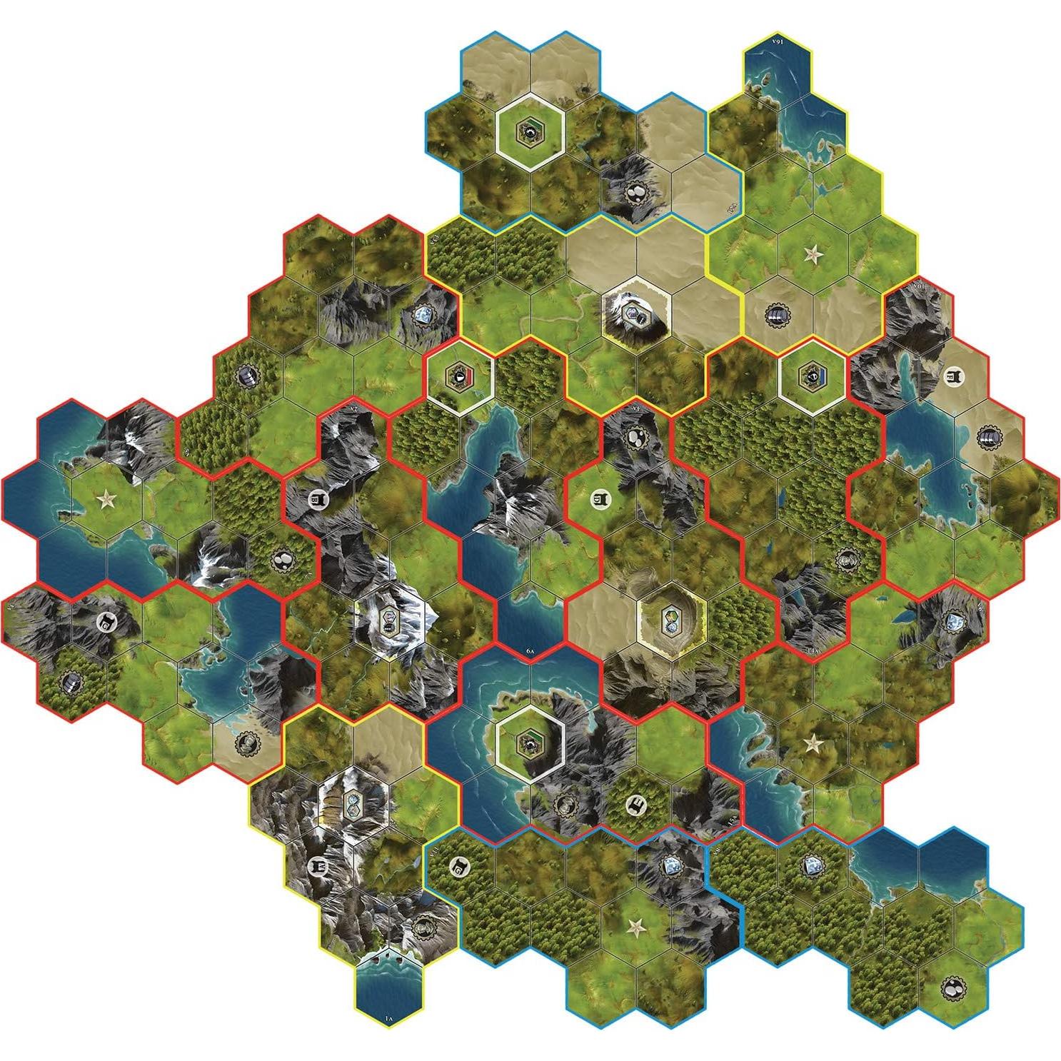 Juego de Mesa Civilization - Estrategia Táctica 2-4 Jugadores