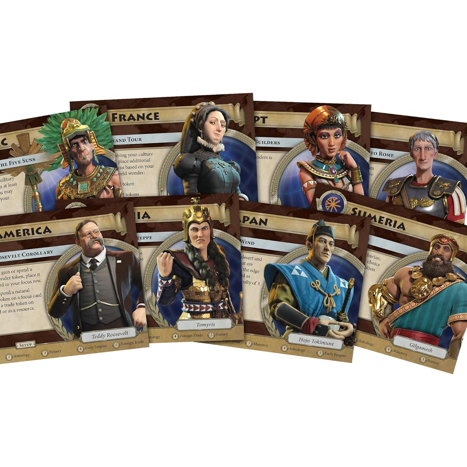 Juego de Mesa Civilization - Estrategia Táctica 2-4 Jugadores