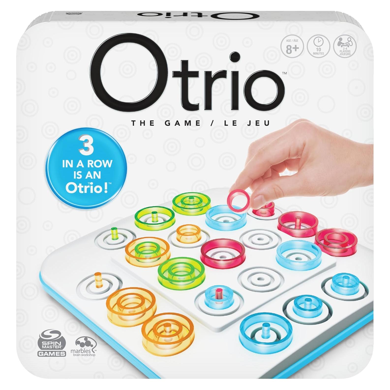 Juego de Mesa Otrio Spin Master - Estrategia 2-4 Jugadores
